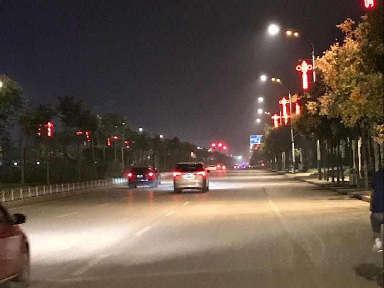 菏澤市鄆城縣水滸路、金河路照明改造